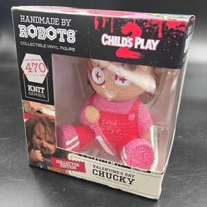 Handmade By Robots Valentine's Day Chucky 470 Child's Play 2 Vinyl Figure Knit